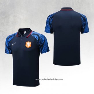 Camisola Polo del Holanda 22/23 Azul