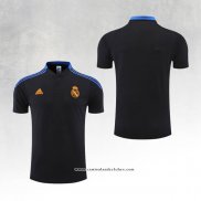 Camisola Polo del Real Madrid 22/23 Preto y Azul