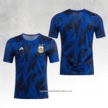 Camisola Pre Match del Argentina 2022 Azul