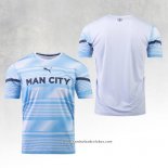 Camisola Pre Match del Manchester City 2022 Azul