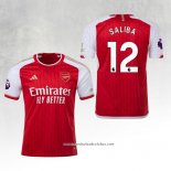 Camisola 1º Arsenal Jogador Saliba 23/24