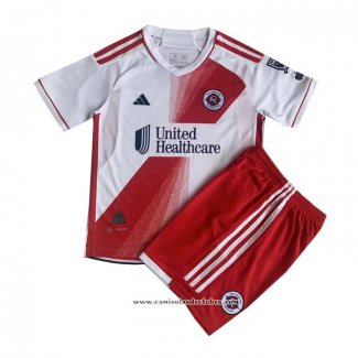 Camisola 2º New England Revolution 23/24 Crianca