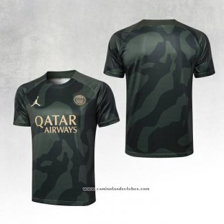 Camisola de Treinamento Paris Saint-Germain Jordan 2024/25 Verde