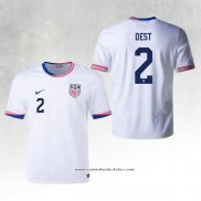 Camisola 1º Estados Unidos Jogador Dest 2024