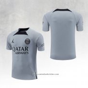 Camisola de Treinamento Paris Saint-Germain Jordan 22/23 Cinza