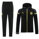 Fato de Treino Hoodie Dortmund 24/25 Preto