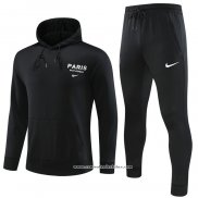 Fato de Treino Hoodie Paris Saint-Germain 2023 Preto