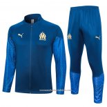 Jaqueta de Treinamento Olympique Marsella 2023/24 Azul Oscuro