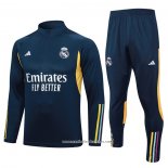 Sueter de Treinamento Real Madrid 23/24 Azul