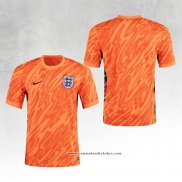 Camisola Inglaterra Goleiro 2024 Laranja