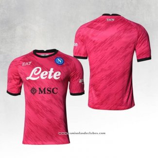 Camisola Naples Goleiro 22/23 Rosa