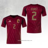 Camisola 1º Belgica Jogador Debast 2024