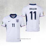 Camisola 1º Inglaterra Jogador Grealish 2024