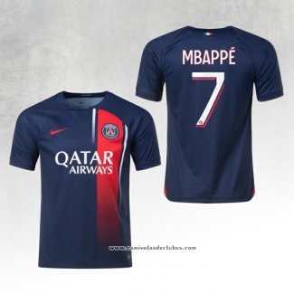 Camisola 1º Paris Saint-Germain Jogador Mbappe 23/24