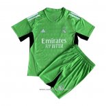 Camisola Real Madrid Goleiro 23/24 Crianca Verde