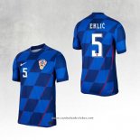 Camisola 2º Croacia Jogador Erlic 2024