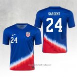 Camisola 2º Estados Unidos Jogador Sargent 2024