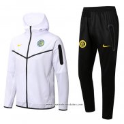 Fato de Treino Hoodie Inter de Milao 22/23 Branco