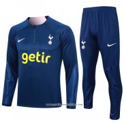 Sueter de Treinamento Tottenham Hotspur 23/24 Crianca Azul