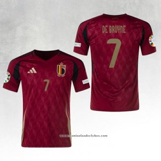 Camisola 1º Belgica Jogador De Bruyne 2024