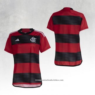 Camisola 1º Flamengo 2023 Mulher