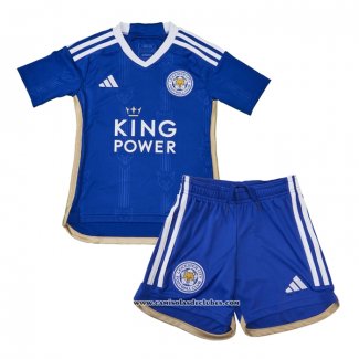 Camisola 1º Leicester City 23/24 Crianca