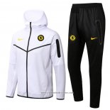 Fato de Treino Hoodie Chelsea 22/23 Branco