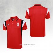 Camisola Polo del AC Milao 2023/24 Vermelho