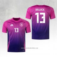 Camisola 2º Alemanha Jogador Ballack 2024