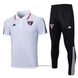 Conjunto Polo del Sao Paulo 23/24 Branco