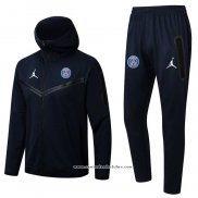 Fato de Treino Hoodie Paris Saint-Germain 22/23 Azul