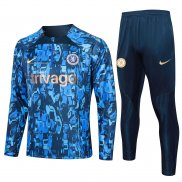 Sueter de Treinamento Chelsea 23/24 Azul