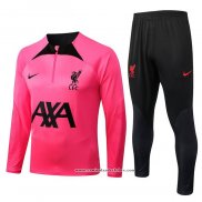 Sueter de Treinamento Liverpool 22/23 Rosa