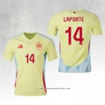 Camisola 2º Espanha Jogador Laporte 2024