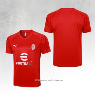 Camisola de Treinamento AC Milao 2023/24 Vermelho