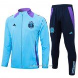 Jaqueta de Treinamento Argentina 24/25 Crianca Azul Claro