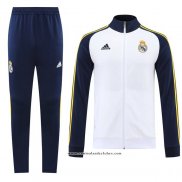 Jaqueta de Treinamento Real Madrid 22/23 Branco y Azul