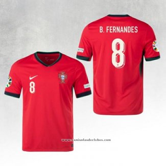 Camisola 1º Portugal Jogador B.Fernandes 2024