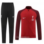 Jaqueta de Treinamento Liverpool 2022-2023 Vermelho