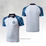 Camisola Polo del Chelsea 22/23 Cinza