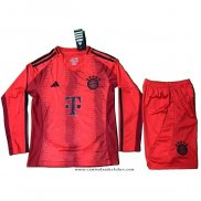 Camisola 1º Bayern de Munique 24/25 Crianca Manga Comprida