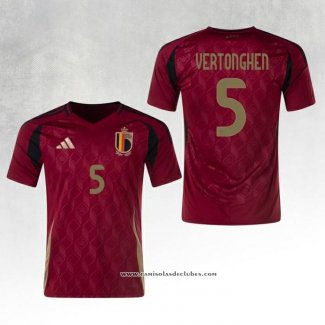 Camisola 1º Belgica Jogador Vertonghen 2024