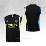 Camisola de Treinamento Arsenal 23/24 Sin Mangas Preto