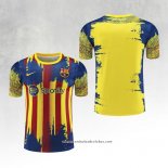 Camisola de Treinamento Barcelona 23/24 Amarelo y Azul