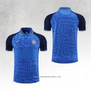 Camisola Polo del Chelsea 22/23 Azul