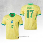 Camisola 1º Brasil Jogador Bruno G. 2024