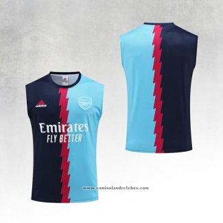 Camisola de Treinamento Arsenal 23/24 Sin Mangas Azul