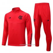 Sueter de Treinamento Flamengo 23/24 Vermelho