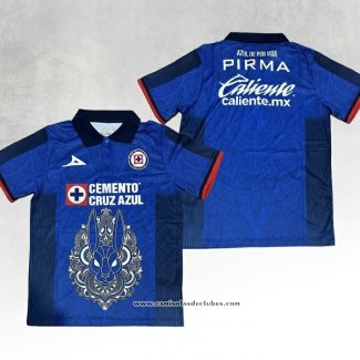 Camisola Polo del Cruz Azul 23/24 Azul