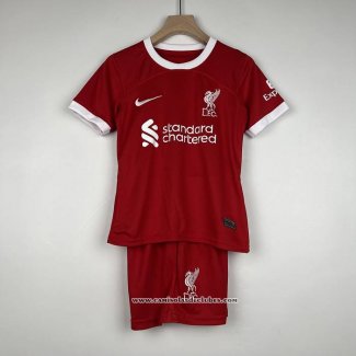 Camisola 1º Liverpool 23/24 Crianca